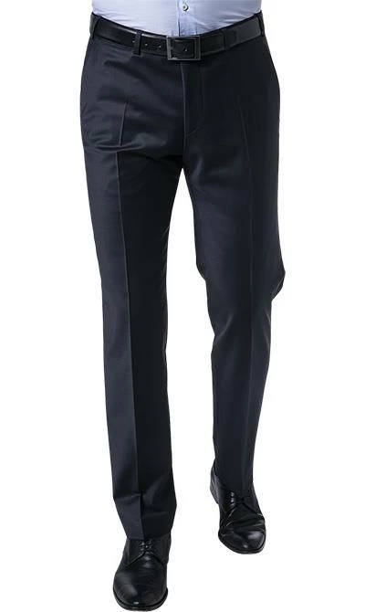 DIGEL Anzug 1009342/120210+114001+164003+190012/20 Anzug mit Weste, Plastron, Einstecktuch, Modern Fit, Schurwolle, Nachtblau 9 DIGEL Anzug 1009342/120210+114001+164003+190012/20 Anzug mit Weste, Plastron, Einstecktuch, Modern Fit, Schurwolle, Nachtblau – Bild 7