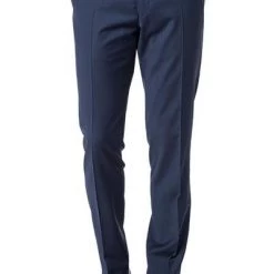 bugatti Hose Slim Fit 99801/788400/380 Schurwolle, Dunkelblau