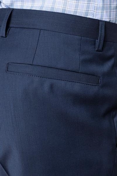 bugatti Hose Slim Fit 99801/788400/380 Schurwolle, Dunkelblau 6 bugatti Hose Slim Fit 99801/788400/380 Schurwolle, Dunkelblau – Bild 4