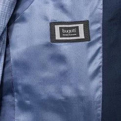 bugatti Anzug Slim Fit 99801/794000+788400/380 Schurwolle, Dunkelblau -Anzüge & Westen Schritte 242696 norm5