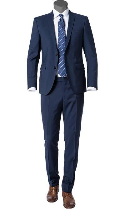 Pierre Cardin Anzug 62150+72138/850/10001/3050 Slim Fit, Schurwolle Super100, Dunkelblau, Navy 3 Pierre Cardin Anzug 62150+72138/850/10001/3050 Slim Fit, Schurwolle Super100, Dunkelblau, Navy