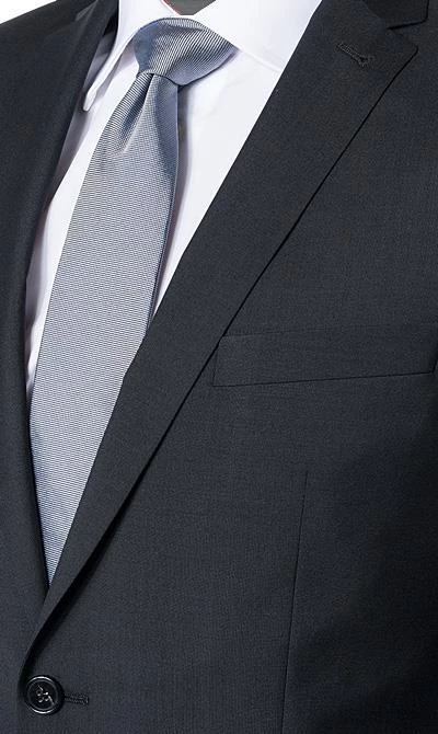 Pierre Cardin Anzug 62150+72138/850/10001/2000 Slim Fit, Schurwolle Super100, Schwarz 5 Pierre Cardin Anzug 62150+72138/850/10001/2000 Slim Fit, Schurwolle Super100, Schwarz – Bild 3
