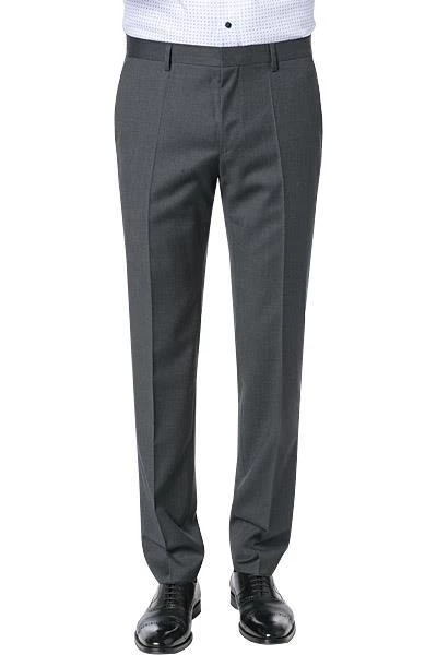 BOSS Hose Gibson 50318499/021 Slim Fit, Schurwolle Super120 GUABELLO, Dunkelgrau meliert, Dark grey 3 BOSS Hose Gibson 50318499/021 Slim Fit, Schurwolle Super120 GUABELLO, Dunkelgrau meliert, Dark grey