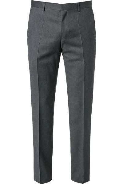 BOSS Hose Gibson 50318499/021 Slim Fit, Schurwolle Super120 GUABELLO, Dunkelgrau meliert, Dark grey 4 BOSS Hose Gibson 50318499/021 Slim Fit, Schurwolle Super120 GUABELLO, Dunkelgrau meliert, Dark grey – Bild 2