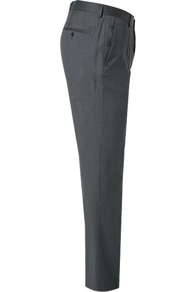BOSS Hose Gibson 50318499/021 Slim Fit, Schurwolle Super120 GUABELLO, Dunkelgrau meliert, Dark grey 5 BOSS Hose Gibson 50318499/021 Slim Fit, Schurwolle Super120 GUABELLO, Dunkelgrau meliert, Dark grey – Bild 3