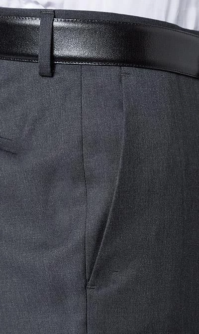 BOSS Anzug Hayes/Gibson 50318498+499/021 Anzug Hayes-Gibson, Slim Fit, Schurwolle Super120 GUABELLO, Dunkelgrau meliert, Dark grey 9 BOSS Anzug Hayes/Gibson 50318498+499/021 Anzug Hayes-Gibson, Slim Fit, Schurwolle Super120 GUABELLO, Dunkelgrau meliert, Dark grey – Bild 7