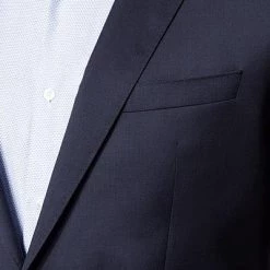 BOSS Anzug Hayes/Gibson 50318498+499/401 Anzug Hayes-Gibson, Slim Fit, Schurwolle Super120 GUABELLO, Dunkelblau, Dark blue -Anzüge & Westen Schritte 244356 norm3