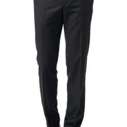 BOSS Hose Lenon 50318825/001 Regular Fit, Schurwolle Super120 GUABELLO, Schwarz, Black