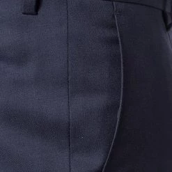 BOSS Hose Lenon 50318825/401 Regular Fit, Schurwolle Super120 GUABELLO, Dunkelblau, Dark blue 8 BOSS Hose Lenon 50318825/401 Regular Fit, Schurwolle Super120 GUABELLO, Dunkelblau, Dark blue -Anzüge & Westen Schritte 244550 norm3