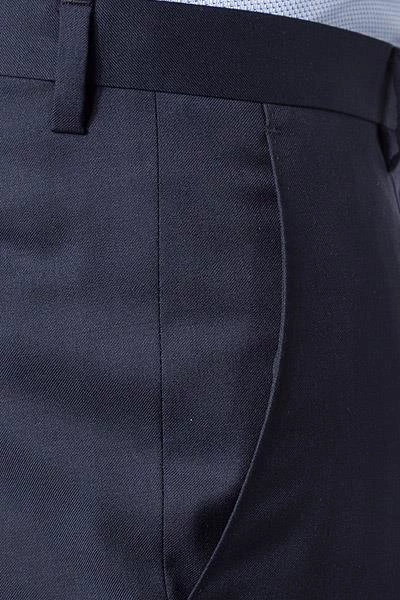 BOSS Hose Lenon 50318825/401 Regular Fit, Schurwolle Super120 GUABELLO, Dunkelblau, Dark blue 5 BOSS Hose Lenon 50318825/401 Regular Fit, Schurwolle Super120 GUABELLO, Dunkelblau, Dark blue – Bild 3