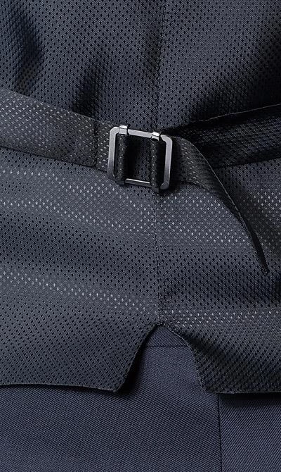 BOSS Weste Wilson 50318500/401 Slim Fit, Schurwolle Super120 GUABELLO, Dunkelblau, Dark blue 5 BOSS Weste Wilson 50318500/401 Slim Fit, Schurwolle Super120 GUABELLO, Dunkelblau, Dark blue – Bild 3