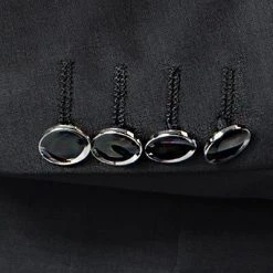 Wilvorst Anzug schwarz 441200/10/17852/2+177 Slim Line, Wolle -Anzüge & Westen Schritte 244587 norm5