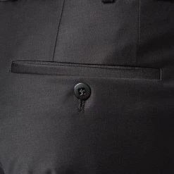 Wilvorst Anzug schwarz 441200/10/17852/2+177 Slim Line, Wolle -Anzüge & Westen Schritte 244587 norm8