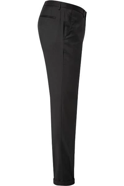 BOSS Hose Wave 50320555/001 Extra Slim Fit, Schurwolle Super120 GUABELLO, Schwarz, Black 5 BOSS Hose Wave 50320555/001 Extra Slim Fit, Schurwolle Super120 GUABELLO, Schwarz, Black – Bild 3