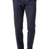 BOSS Hose Wave 50320555/401 Extra Slim Fit, Schurwolle Super120 GUABELLO, Dunkelblau, Dark blue -Anzüge & Westen Schritte 244742 norm