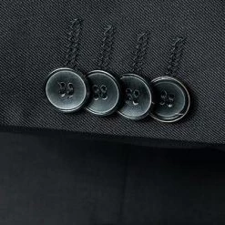 BOSS Anzug Ryan-Wave 50318525+20555/001 Extra Slim Fit, Schurwolle Super120 GUABELLO, Schwarz, Black 13 BOSS Anzug Ryan-Wave 50318525+20555/001 Extra Slim Fit, Schurwolle Super120 GUABELLO, Schwarz, Black -Anzüge & Westen Schritte 244743 norm4