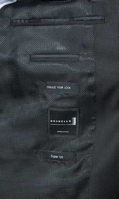 BOSS Anzug Ryan-Wave 50318525+20555/001 Extra Slim Fit, Schurwolle Super120 GUABELLO, Schwarz, Black 7 BOSS Anzug Ryan-Wave 50318525+20555/001 Extra Slim Fit, Schurwolle Super120 GUABELLO, Schwarz, Black – Bild 5