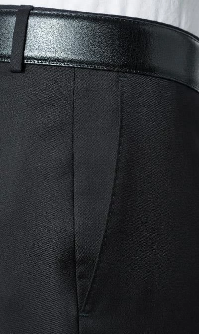 BOSS Anzug Ryan-Wave 50318525+20555/001 Extra Slim Fit, Schurwolle Super120 GUABELLO, Schwarz, Black 9 BOSS Anzug Ryan-Wave 50318525+20555/001 Extra Slim Fit, Schurwolle Super120 GUABELLO, Schwarz, Black – Bild 7
