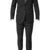 EDUARD DRESSLER Anzug 00211/6B01+3B25/01 Shaped Fit, Schurwolle Super110, Schwarz -Anzüge & Westen Schritte 246748 norm