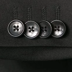 EDUARD DRESSLER Anzug 00211/6B01+3B25/01 Shaped Fit, Schurwolle Super110, Schwarz -Anzüge & Westen Schritte 246748 norm3