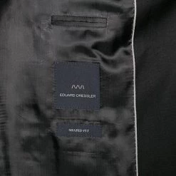 EDUARD DRESSLER Anzug 00211/6B01+3B25/01 Shaped Fit, Schurwolle Super110, Schwarz -Anzüge & Westen Schritte 246748 norm4