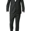 EDUARD DRESSLER Anzug 00211/6B01+3B25/25 Shaped Fit, Schurwolle Super110, Anthrazit meliert, Anthrazit
