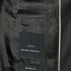 EDUARD DRESSLER Anzug 00211/6B01+3B25/25 Shaped Fit, Schurwolle Super110, Anthrazit meliert, Anthrazit -Anzüge & Westen Schritte 246749 norm4