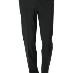 EDUARD DRESSLER Smokinghose Eron 00229/3B55/01 Shaped Fit, Schurwolle, Schwarz