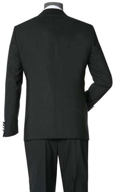 EDUARD DRESSLER Smoking 00229/6B81+3B55/01 Shaped Fit, Schurwolle, Schwarz 7 EDUARD DRESSLER Smoking 00229/6B81+3B55/01 Shaped Fit, Schurwolle, Schwarz – Bild 5