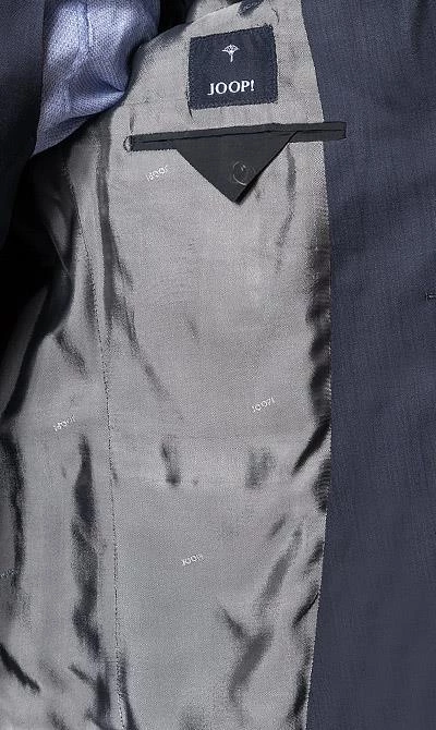 JOOP! Anzug 30003099+30003106/402 Anzug Herby-Blayr, Slim Fit, Wolle, Dunkelblau meliert, Tiefseeblau 7 JOOP! Anzug 30003099+30003106/402 Anzug Herby-Blayr, Slim Fit, Wolle, Dunkelblau meliert, Tiefseeblau – Bild 5
