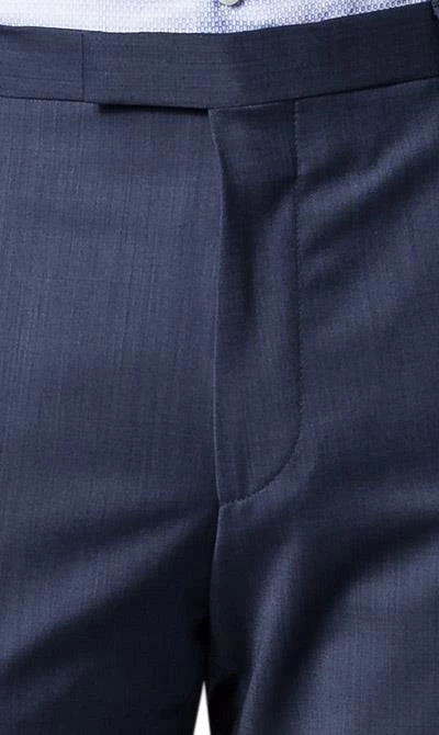 JOOP! Anzug 30003099+30003106/402 Anzug Herby-Blayr, Slim Fit, Wolle, Dunkelblau meliert, Tiefseeblau 9 JOOP! Anzug 30003099+30003106/402 Anzug Herby-Blayr, Slim Fit, Wolle, Dunkelblau meliert, Tiefseeblau – Bild 7