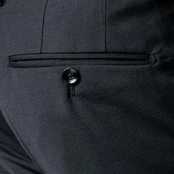 JOOP! Anzug 30003099+30003110+30003106/001 Anzug Herby-Blayr mit Weste, Slim Fit, Wolle, Schwarz -Anzüge & Westen Schritte 251199 norm9