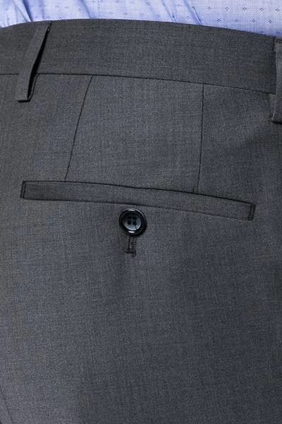 ROY ROBSON Hose S01050381295400/A020 Slim Fit, Schurwolle, Grau meliert, Grau 6 ROY ROBSON Hose S01050381295400/A020 Slim Fit, Schurwolle, Grau meliert, Grau – Bild 4