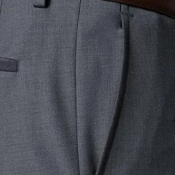 ROY ROBSON Anzug S00050381694700+295400/A020 Slim Fit, Schurwolle, Grau meliert, Grau -Anzüge & Westen Schritte 251476 norm7