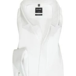 OLYMP Hemd Luxor Modern Fit 0395/70/21 Popeline, Extra langer Arm, Ecru, Beige