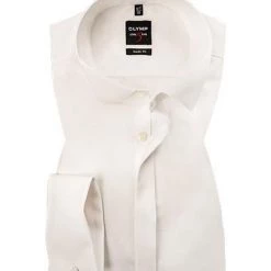 OLYMP Hemd Level Five Body Fit 3077/65/20 Baumwolle, Creme, Hellbeige
