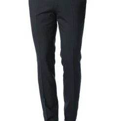 HUGO Smoking Hose HetonS 50321049/001 Smokinghose Heton, Extra Slim Fit, Schurwolle, Schwarz, Black