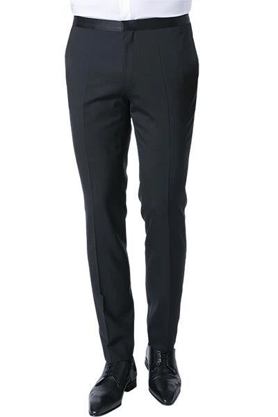 HUGO Smoking Hose HetonS 50321049/001 Smokinghose Heton, Extra Slim Fit, Schurwolle, Schwarz, Black 3 HUGO Smoking Hose HetonS 50321049/001 Smokinghose Heton, Extra Slim Fit, Schurwolle, Schwarz, Black