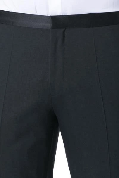 HUGO Smoking Hose HetonS 50321049/001 Smokinghose Heton, Extra Slim Fit, Schurwolle, Schwarz, Black 4 HUGO Smoking Hose HetonS 50321049/001 Smokinghose Heton, Extra Slim Fit, Schurwolle, Schwarz, Black – Bild 2