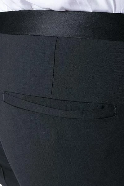 HUGO Smoking Hose HetonS 50321049/001 Smokinghose Heton, Extra Slim Fit, Schurwolle, Schwarz, Black 6 HUGO Smoking Hose HetonS 50321049/001 Smokinghose Heton, Extra Slim Fit, Schurwolle, Schwarz, Black – Bild 4