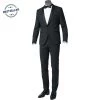 HUGO Smoking AlstonS-HetonS 50321048+49/001 Smoking Alston-Heton, Slim Fit, Schurwoll-Stretch, Schwarz, Black -Anzüge & Westen Schritte 257008 master