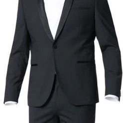 HUGO Smoking AlstonS-HetonS 50321048+49/001 Smoking Alston-Heton, Slim Fit, Schurwoll-Stretch, Schwarz, Black 14 HUGO Smoking AlstonS-HetonS 50321048+49/001 Smoking Alston-Heton, Slim Fit, Schurwoll-Stretch, Schwarz, Black -Anzüge & Westen Schritte 257008 norm2