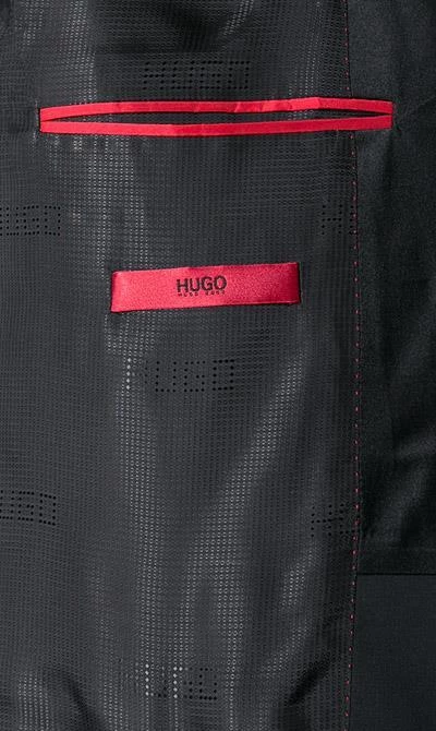 HUGO Smoking AlstonS-HetonS 50321048+49/001 Smoking Alston-Heton, Slim Fit, Schurwoll-Stretch, Schwarz, Black 8 HUGO Smoking AlstonS-HetonS 50321048+49/001 Smoking Alston-Heton, Slim Fit, Schurwoll-Stretch, Schwarz, Black – Bild 6