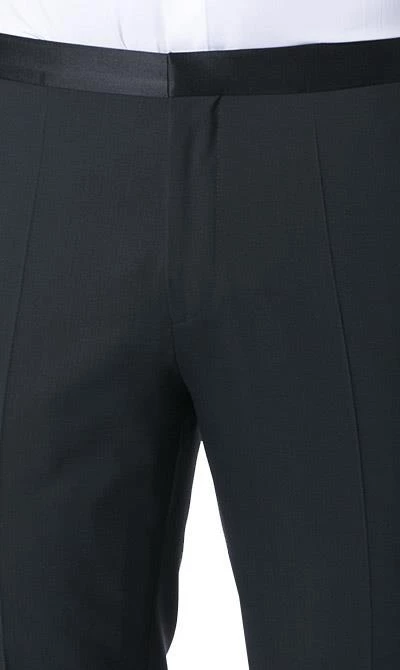 HUGO Smoking AlstonS-HetonS 50321048+49/001 Smoking Alston-Heton, Slim Fit, Schurwoll-Stretch, Schwarz, Black 10 HUGO Smoking AlstonS-HetonS 50321048+49/001 Smoking Alston-Heton, Slim Fit, Schurwoll-Stretch, Schwarz, Black – Bild 8