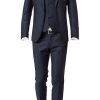 CG Anzug 50/102S1/423712+433063+441013/62 Anzug mit Weste, Slim Fit, Schurwolle Super100, Dunkelblau gemustert, Marine 2 CG Anzug 50/102S1/423712+433063+441013/62 Anzug mit Weste, Slim Fit, Schurwolle Super100, Dunkelblau gemustert, Marine -Anzüge & Westen Schritte 260703 norm