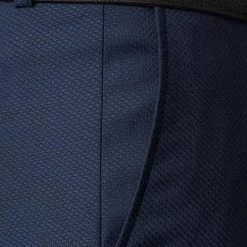 CG Anzug 50/102S1/423712+433063+441013/62 Anzug mit Weste, Slim Fit, Schurwolle Super100, Dunkelblau gemustert, Marine -Anzüge & Westen Schritte 260703 norm8