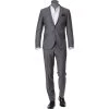 CG Anzug Caden+Cedric 50/102S1/423712+433063/81 Slim Fit, Schurwolle Super100, Dunkelgrau gemustert, Grau -Anzüge & Westen Schritte 260707 master