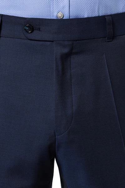 Carl Gross Hose Silvio 60/049N0/338271/63 Regular Fit, Schurwolle Super110 REDA, Dunkelblau meliert, Marine 4 Carl Gross Hose Silvio 60/049N0/338271/63 Regular Fit, Schurwolle Super110 REDA, Dunkelblau meliert, Marine – Bild 2