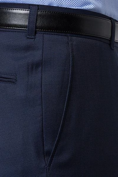 Carl Gross Hose Silvio 60/049N0/338271/63 Regular Fit, Schurwolle Super110 REDA, Dunkelblau meliert, Marine 5 Carl Gross Hose Silvio 60/049N0/338271/63 Regular Fit, Schurwolle Super110 REDA, Dunkelblau meliert, Marine – Bild 3