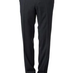 Carl Gross Hose Silvio 60/049N0/338271/82 Regular Fit, Schurwolle Super110 REDA, Anthrazit meliert, Anthrazit